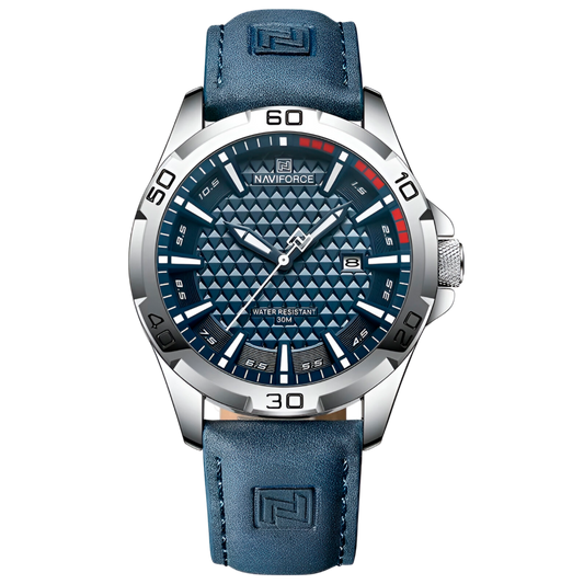 Naviforce Monaco - Navy Silver